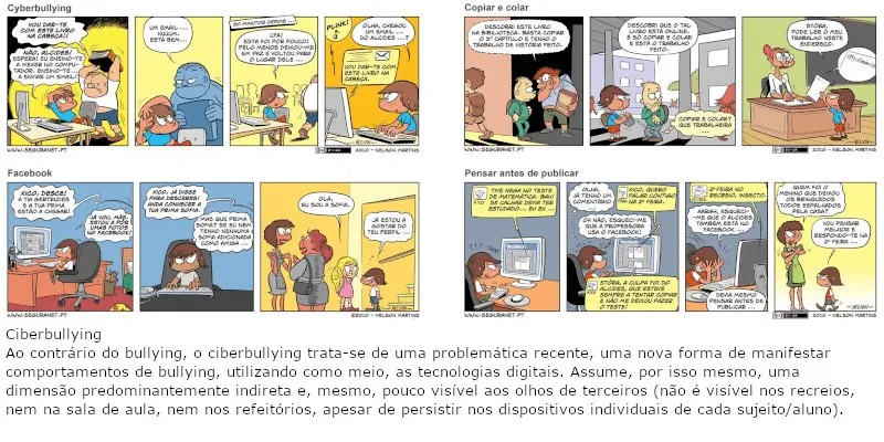 Capa do artigo: Cyberbullying