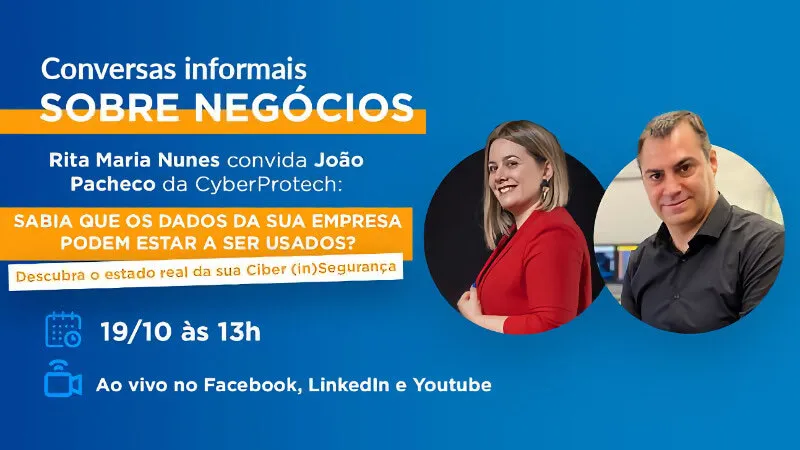 Capa do artigo: [Em direto] Qual é o estado real da minha Cyber(in)Segurança?