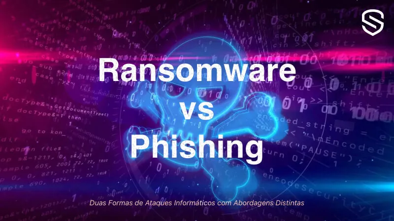 Capa do artigo: Ransomware e Phishing - Qual é pior?