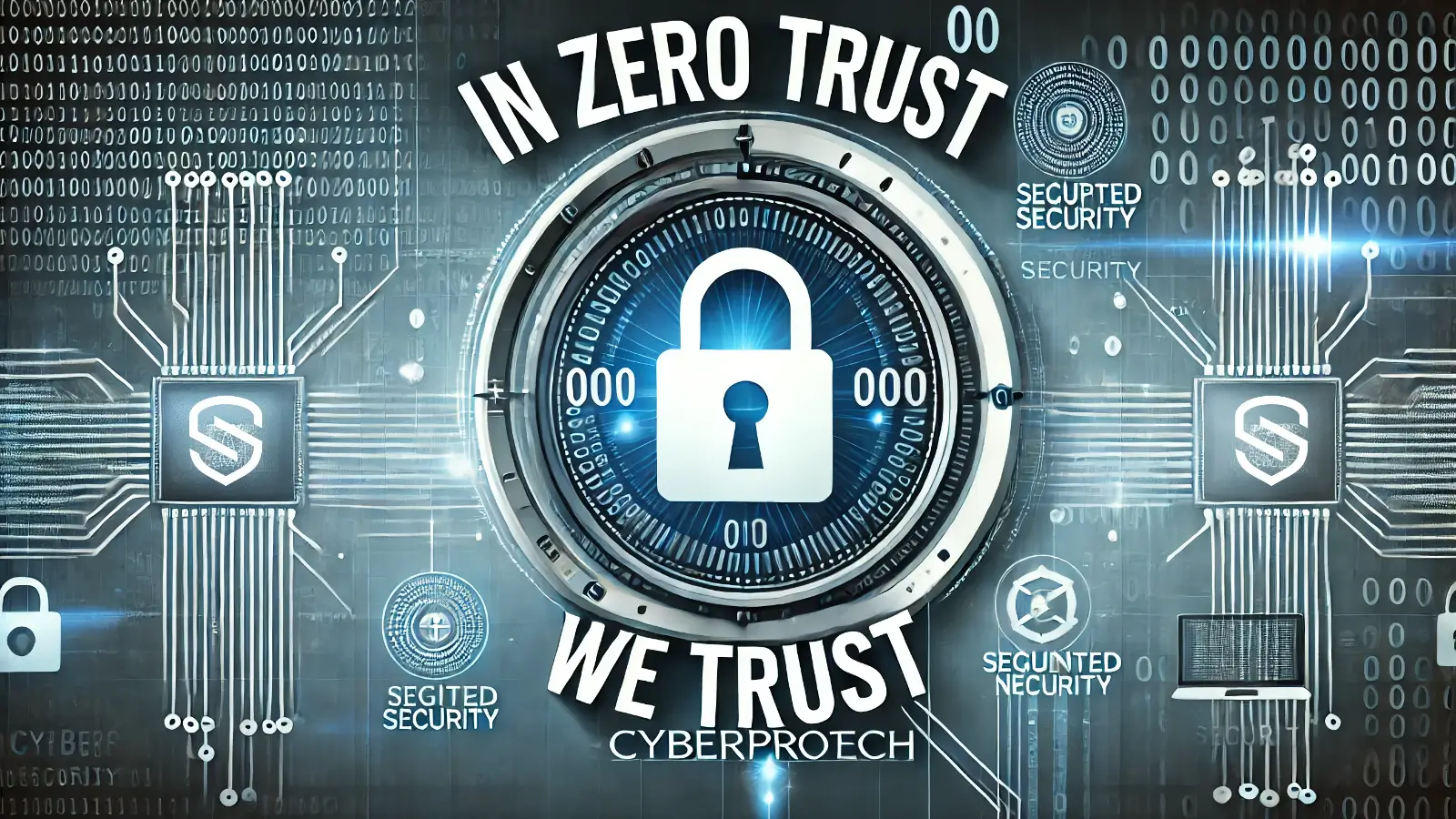 Capa editorial sobre os princípios de arquitetura Zero Trust
